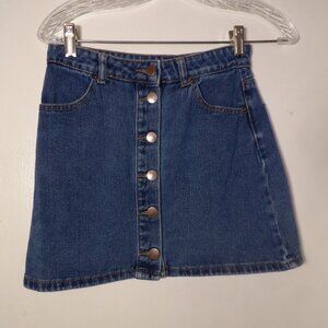 Forever 21 Denim Mini Skirt Sz XS